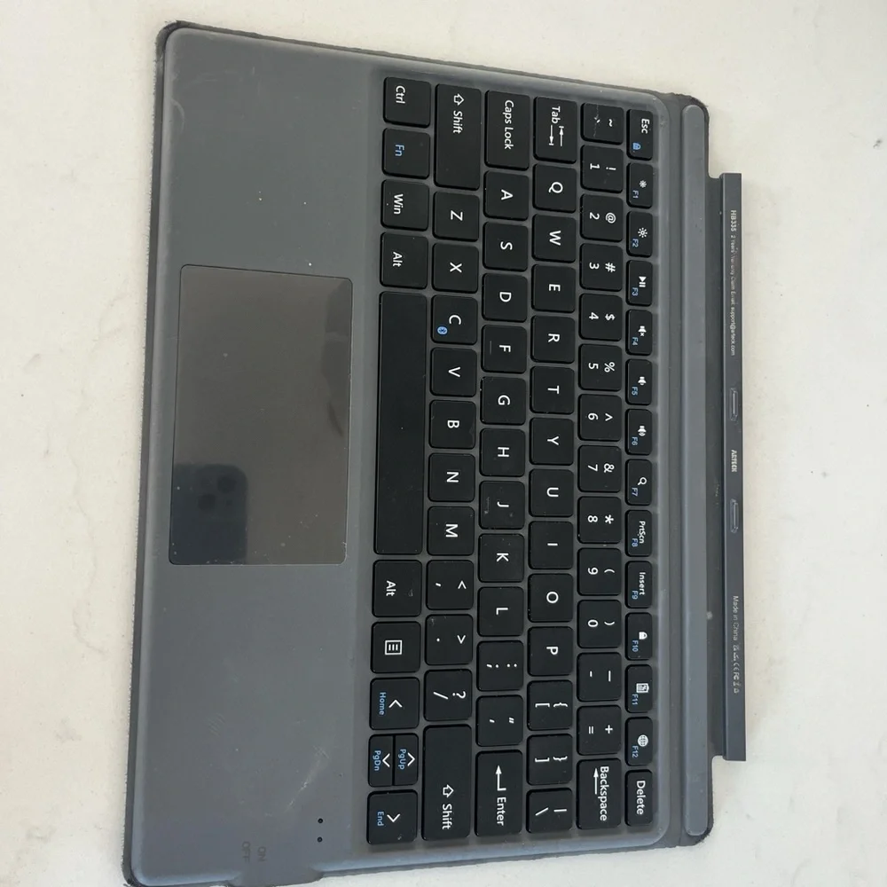 Amazon Gray Tablet Keyboard with Touchpad